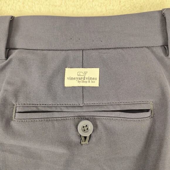 Vineyard Vines Breaker Chino Shorts Men's Sz 36 Blue Poly Stretch Performance - Picture 10 of 10